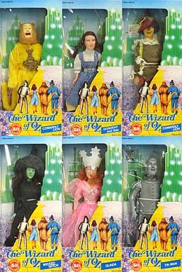 駿河屋 -<中古>オズの魔法使い 人形6体セット ｢オズの魔法使い｣ 50周年 