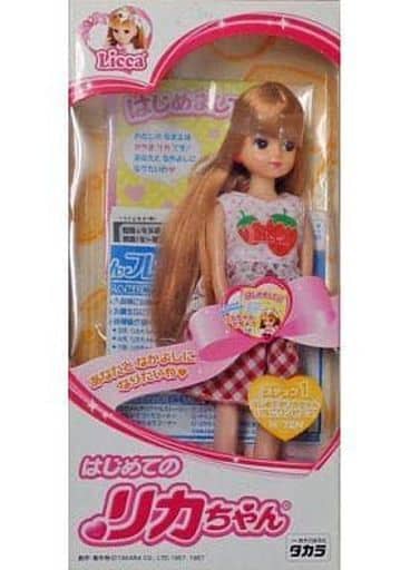 駿河屋 - 【買取】H-72N はじめてのリカちゃん いちごワンピース