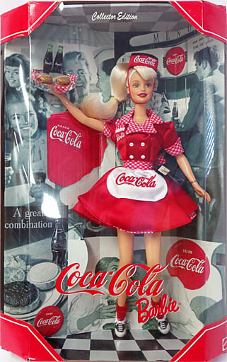 バービー　Barbie コカコーラ  ウウェイトレス