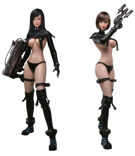 GANTZ:O レイカ & 山咲 杏 塗装済み 可動フィギュア セット