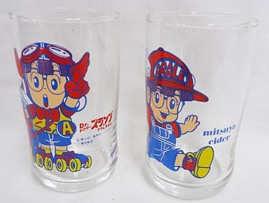 ホビー ドクタースランプアラレちゃん 三ツ矢サイダー グラスの通販 by