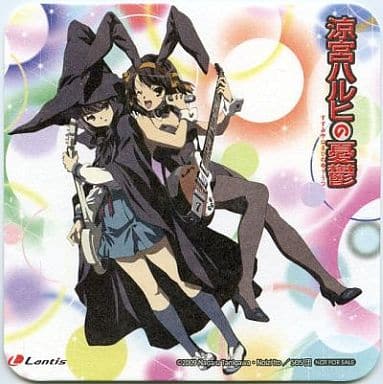 駿河屋 -<中古>涼宮ハルヒ&長門有希 コースター 「CD 涼宮ハルヒの