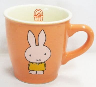 駿河屋 -<中古>ミッフィー(オレンジ/花) マグカップ 「ミッフィー