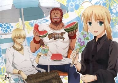 駿河屋 中古 Fate Zero セイバー ギルガメッシュ ライダー 紙製ランチョンマット Fate Zero Stay Night Cafe サマーバケーション期間 オーダー特典 その他 駿河屋 中古 Fate Zero セイバー ギルガメッシュ ライダー 紙製ランチョンマット Fate Zero Stay Night Cafe サマーバケーション期間 オーダー特典 その他