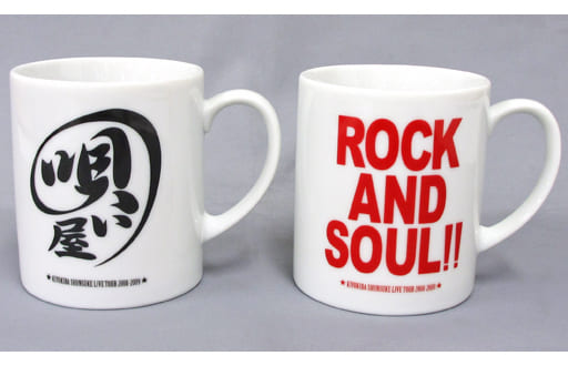 駿河屋 -<中古>清木場俊介 マグカップ2個セット 「清木場俊介 LIVE
