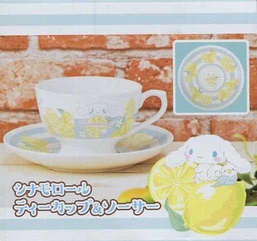 駿河屋 -<中古>シナモロール ティーカップ&ソーサー 「シナモロール