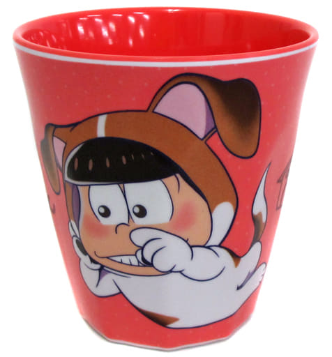 駿河屋 中古 おそ松 犬 メラミンコップ 3coins おそ松さん マグカップ 湯のみ