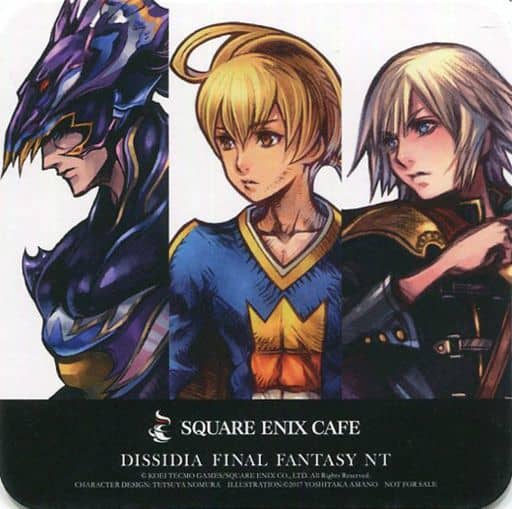 駿河屋 中古 カイン ラムザ エース オリジナルコースター ディシディア ファイナルファンタジー Nt Square Enix Cafe ドリンク注文特典 コースター