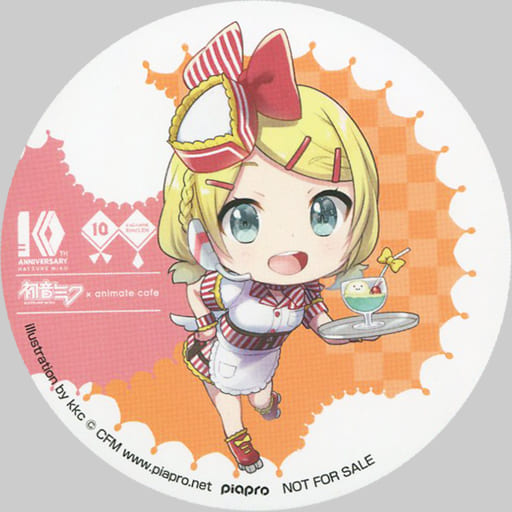 巡音ルカ コースター デジスタカフェ
