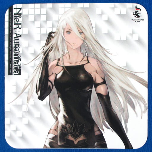 駿河屋 中古 オリジナルコースター Nier Automata ニーア オートマタ Square Enix Cafe 第2弾 ドリンク注文特典 コースター