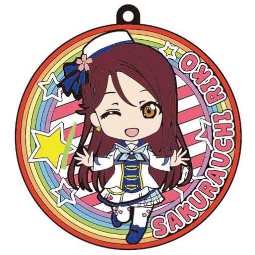 駿河屋 中古 桜内梨子 ねんどろいどぷらす ラブライブ サンシャイン ラバーコースター キーホルダー 未来の僕らは知ってるよ コースター