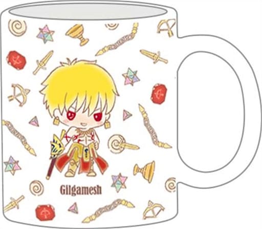 駿河屋 買取 アーチャー ギルガメッシュ イラスト違い マグカップvol 3 Design Produced By Sanrio Fate Grand Order サンリオ マグカップ 湯のみ