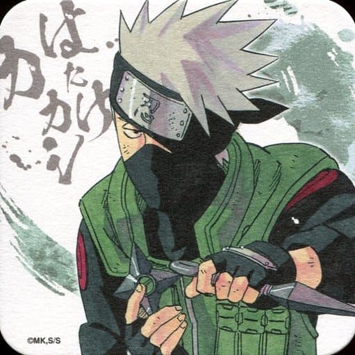 駿河屋 中古 はたけカカシ Naruto ナルト アートコースター 創刊50周年記念 週刊少年ジャンプ展 Vol 3グッズ コースター