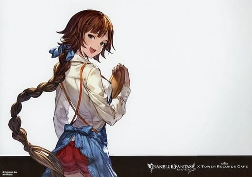 駿河屋 中古 レオナ 紙製ランチョンマット Granblue Fantasy グランブルーファンタジー Tower Records Cafe フード注文特典 その他