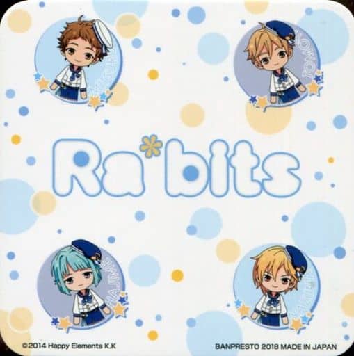 新品★あんスタ★Ra*bits【紫之創】一番カフェ★ハート型缶バッジ★3点セット