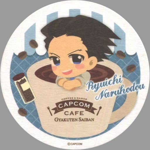 駿河屋 -<中古>成歩堂龍一(コーヒーカップ) オリジナルコースター 駿河屋 -<中古>成歩堂龍一(コーヒーカップ) オリジナルコースター