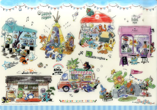 ゆったり柔らか ラバープレイマット Pokémon World Market | alamiah