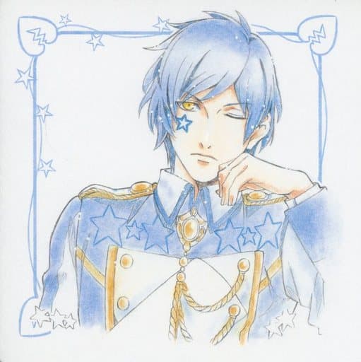 皇綺羅 手描きイラストコースター 「劇場版 うたの☆プリンスさまっ♪ マジLOVEキングダム」 2週目来場者特典 皇綺羅 手描きイラストコースター 「劇場版 うたの☆プリンスさまっ♪ マジLOVEキングダム」 2週目来場者特典