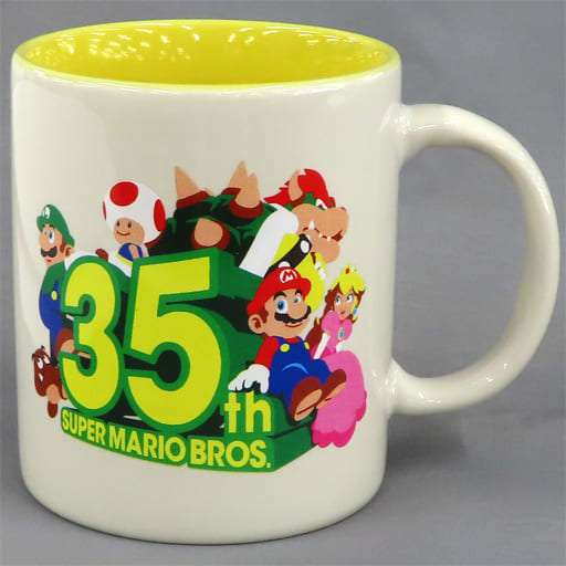 駿河屋 -<中古>集合(SUPER MARIO BROS. 35th) マグカップ 「スーパー