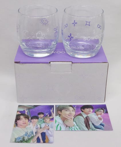 駿河屋 -<中古>BTS(防弾少年団) GLASS SET(グラスセット2個組) 「BTS
