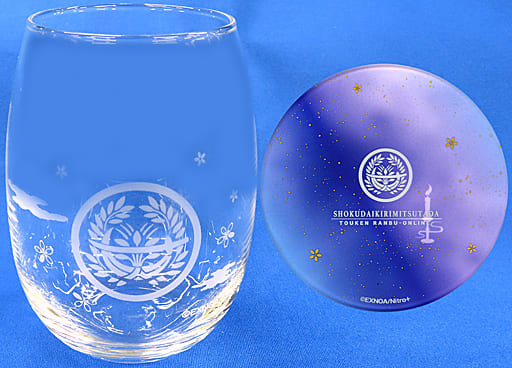 駿河屋 -<中古>燭台切光忠 オリジナルグラス・コースターセット 「刀剣