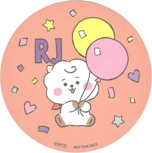 駿河屋 -<中古>RJ(ジン) オリジナル紙コースター(風船柄) 「『BT21