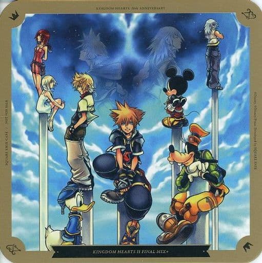 キングダムハーツ 20th Anniversary cafe コースター-