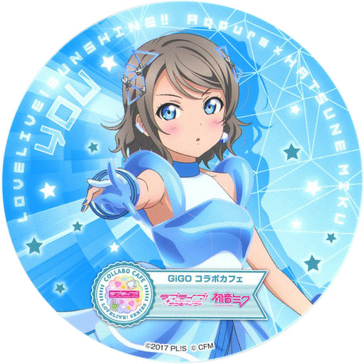 渡辺曜 ドリンクコースター 「ラブライブ!サンシャイン!!×初音ミク