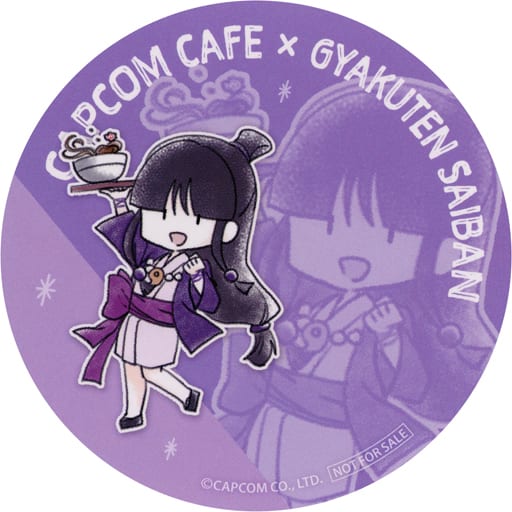 駿河屋 -<中古>綾里真宵(逆転裁判) コースター 「CAPCOM CAFE×逆転裁判