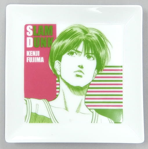 駿河屋 中古 藤真健司 プレート Slam Dunk スラムダンク 創刊50周年記念 週刊少年ジャンプ展 Vol 2グッズ 皿 茶碗