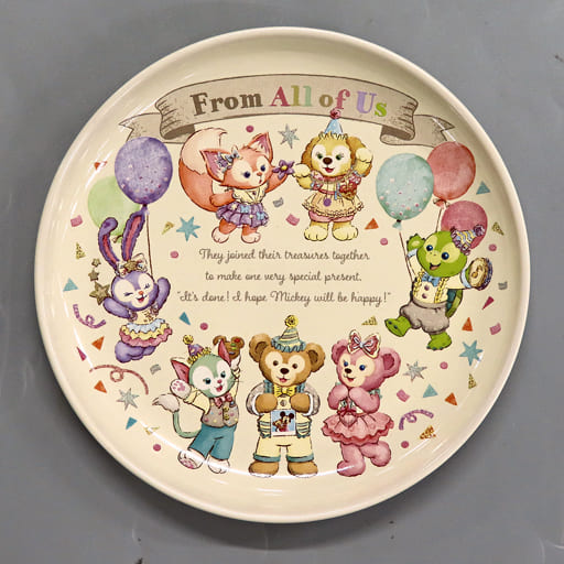 駿河屋 -<中古>集合 スーベニアプレート 「ダッフィー&フレンズの