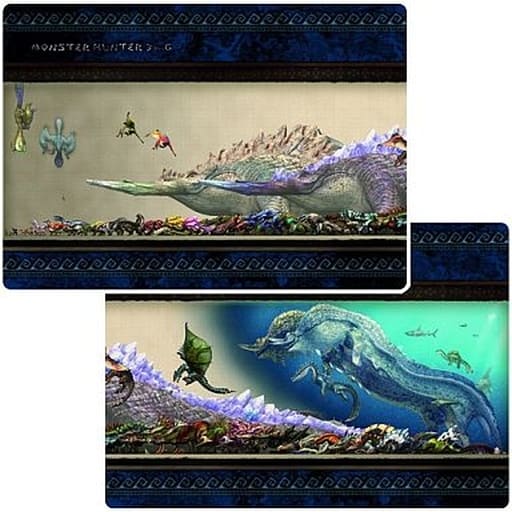 モンスターハンター3G モンスターサイズ早見表下敷き モンスターハンター3G モンスターサイズ早見表下敷き