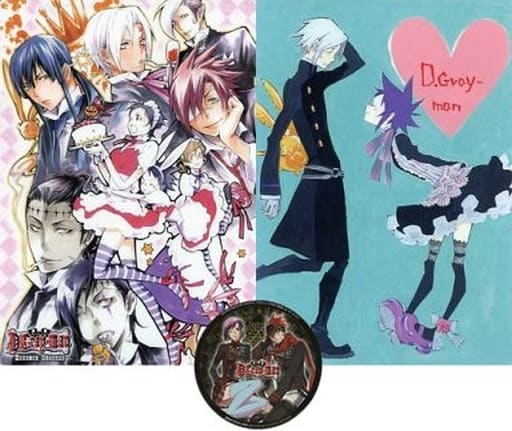 駿河屋 中古 アレン ロード他 ラビ リナリー B5下敷き ステッカー D Gray Man ジャンプフェスタ09販売品 下敷き