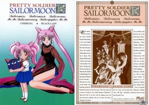 駿河屋 -<中古>ちびうさ&ブラック・レディ B5下敷き「美少女戦士