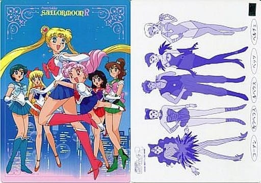 駿河屋 -<中古>セーラー戦士/ブラックムーン一族 B5下敷き 「美少女