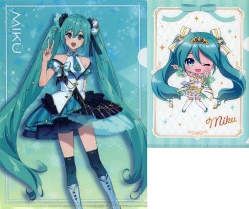 新品未開封 初音ミク クリアファイルセット - アニメグッズ