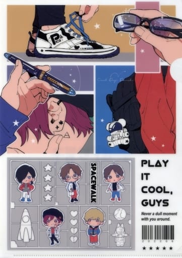 駿河屋 -<中古>集合 A4クリアファイル 「クールドジ男子」 アニメイト