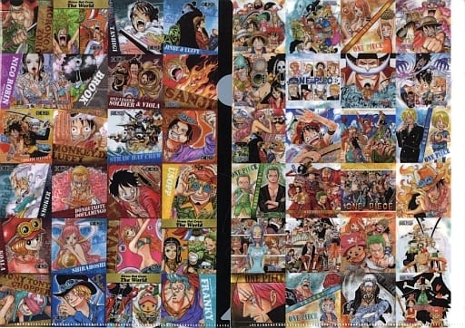 ONE PIECE  A4クリアファイル　2枚