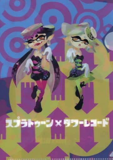 シオカラーズ スプラトゥーン クリアファイル アオリ ホタル