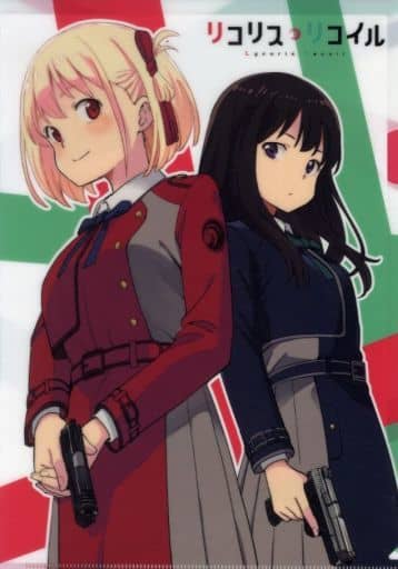 駿河屋 -<中古>錦木千束&井ノ上たきな A4描き下ろしクリアファイル