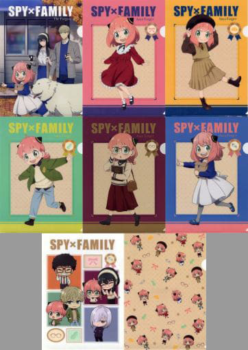 駿河屋 -<中古>全8種セット A4オリジナルクリアファイル 「SPY×FAMILY