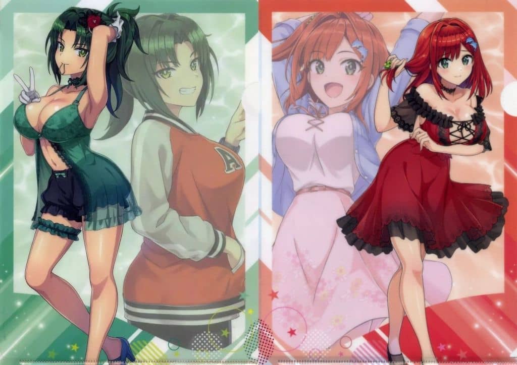 KIRISHIMA 描き下ろしA4クリアファイル2枚セット 「ドルフィンウェーブ×ドン・キホーテ 第2弾」