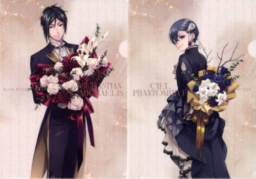 シエル&セバスチャン A4クリアファイル2枚セット 「黒執事」 Gファンタジー 30th Anniversary ミュージアムグッズ シエル&セバスチャン A4クリアファイル2枚セット 「黒執事」 Gファンタジー 30th Anniversary ミュージアムグッズ