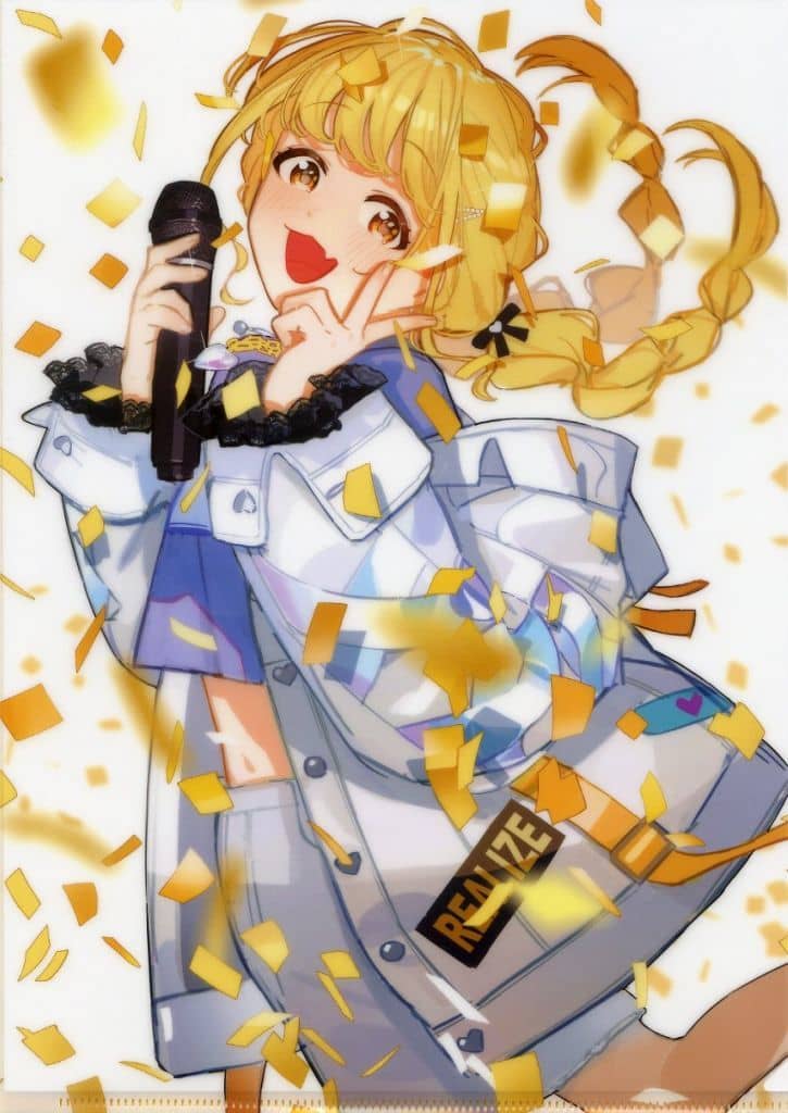藤田ことね クリアファイル 「コミックス 学園アイドルマスター GOLD RUSH 2巻 特装版」 メロンブックス購入特典