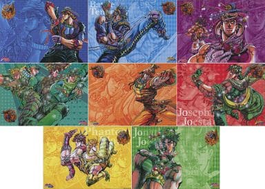 駿河屋 - 【買取】全8種セット ビジュアルマット 「一番くじ ジョジョ