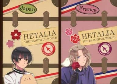 駿河屋 - 【買取】日本&フランス ミニノートセットC 「ヘタリア The
