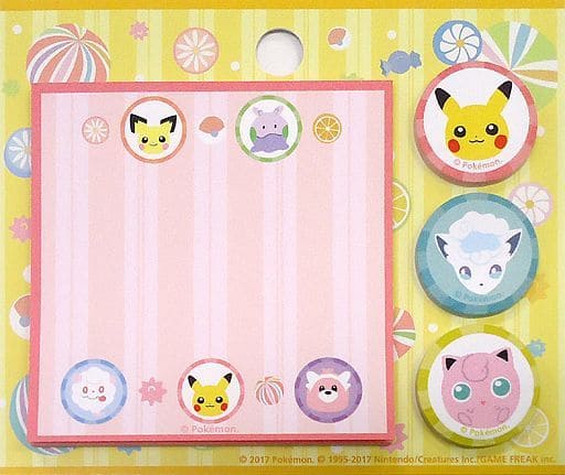駿河屋 買取 飴柄 付箋 ポケットモンスター ポケモンセンター限定 ノート メモ帳