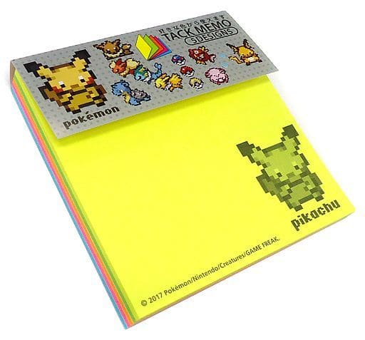 駿河屋 買取 ゲームドット ブロック付箋 ポケットモンスター ポケモンセンター限定 ノート メモ帳