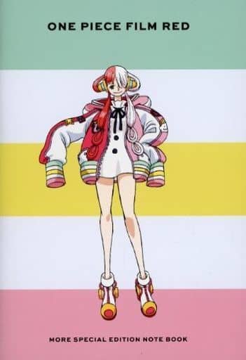 駿河屋 -<中古>ウタ&ルフィ 特製B6ノート 「劇場版 ワンピース FILM