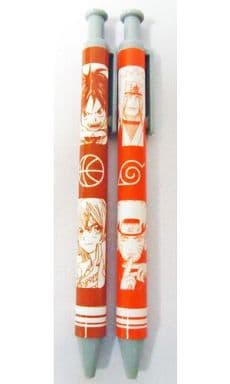 駿河屋 中古 Naruto ナルト どがしかでん ボールペン2本組 週刊少年ジャンプ40周年記念 ペン